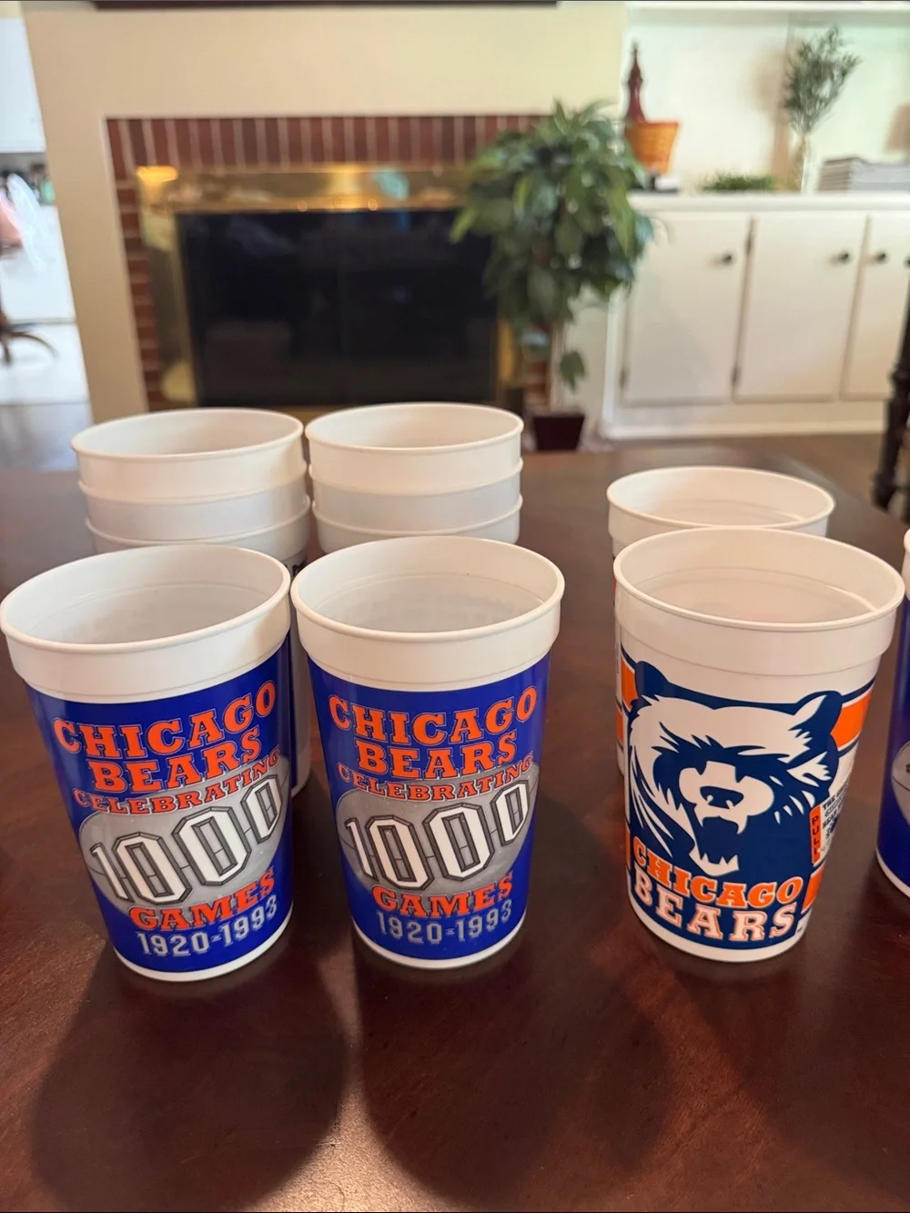 Chicago Bears Stadium Cups - Set of (26)